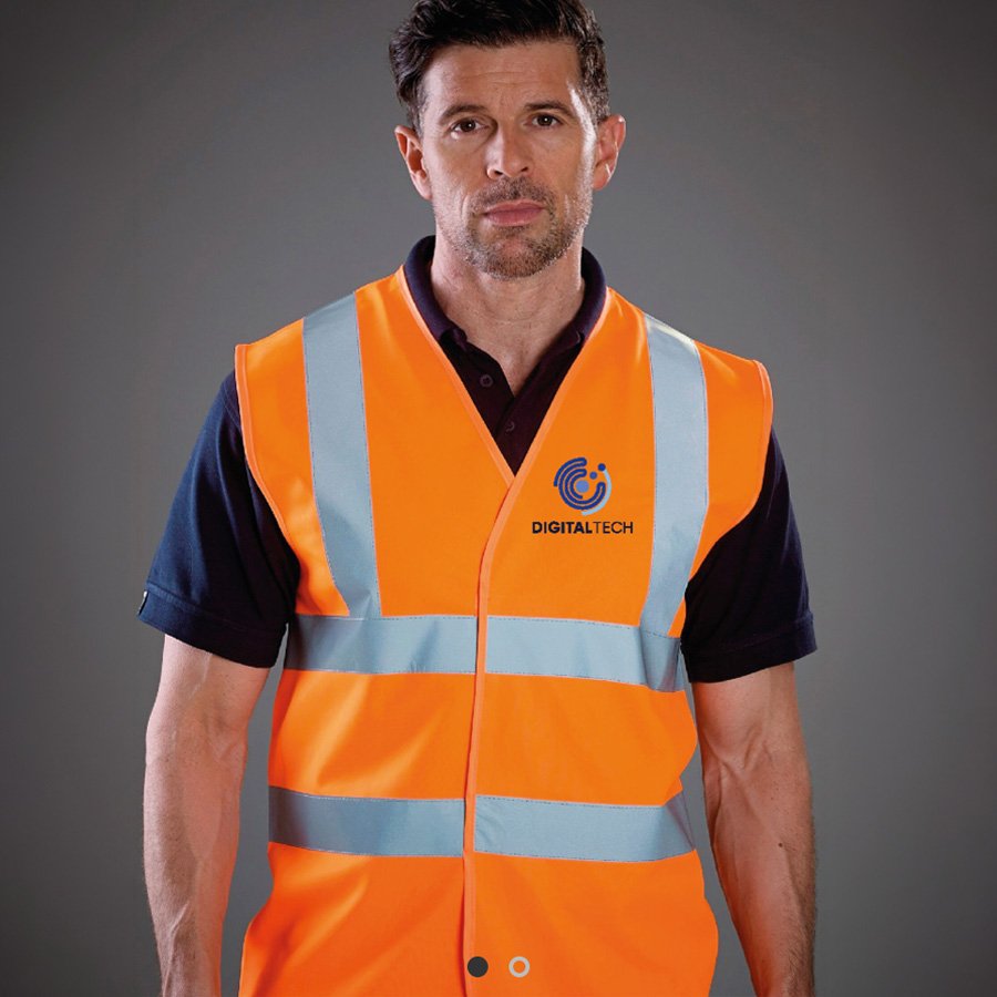 Hi Viz Vest – Orange 1